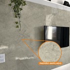 Papel De Parede Adesivo Lavavel Marmore Bege Light 500x60cm