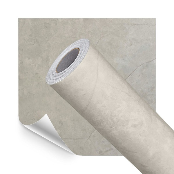 Papel De Parede Adesivo Lavavel Marmore Botticino Creme