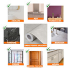 Papel De Parede Adesivo Lavavel Marmore Botticino Creme 500x6