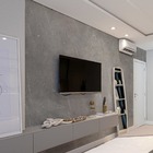 Papel De Parede Adesivo Lavavel Marmore Cimento Grafite