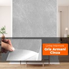 Papel De Parede Adesivo Lavavel Mármore Gris Cinza