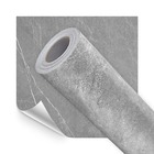 Papel De Parede Adesivo Lavavel Mármore Gris Cinza