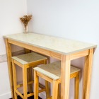 Papel De Parede Adesivo Lavavel Marmore Travertino Bege 500x6