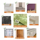 Papel De Parede Adesivo Lavavel Marmore Travertino Bege 500x6