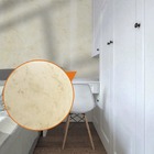 Papel De Parede Adesivo Lavavel Marmore Travertino Bege 500x6