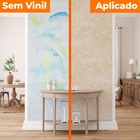 Papel De Parede Adesivo Lavavel Marmore Travertino Crema Marf