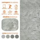 Papel De Parede Adesivo Lavavel Marmore Travertino Verde 500x