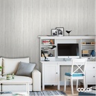 Papel De Parede Adesivo Lavável Mdf Cinza 9m