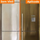 Papel De Parede Adesivo Lavavel Metalico Aço Escovado Ouro