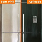 Papel De Parede Adesivo Lavavel Metalico Aço Escovado Verde