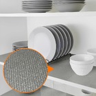 Papel De Parede Adesivo Lavavel Metalico Texturizado Prata Old