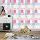 Papel De Parede Adesivo Lavável Mosáico 3m