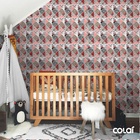 Papel De Parede Adesivo Lavável Mosaico Retrô 6m