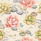 Papel De Parede Adesivo Lavável Ninféia 9m