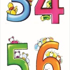 Papel De Parede Adesivo Lavável Numerais 18m