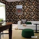 Papel De Parede Adesivo Lavável Onça 12m