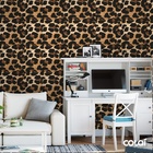 Papel De Parede Adesivo Lavável Onça 3m