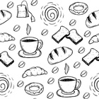 Papel De Parede Adesivo Lavável Pães E Café 3m