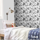 Papel De Parede Adesivo Lavável Paris Fashion 3m