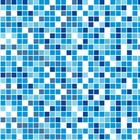 Papel De Parede Adesivo Lavável Pastilhas Azuis 15m