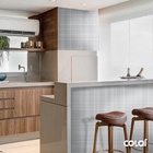 Papel De Parede Adesivo Lavável Pastilhas Em Degradê 6m