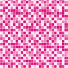 Papel De Parede Adesivo Lavável Pastilhas Rosas 9m