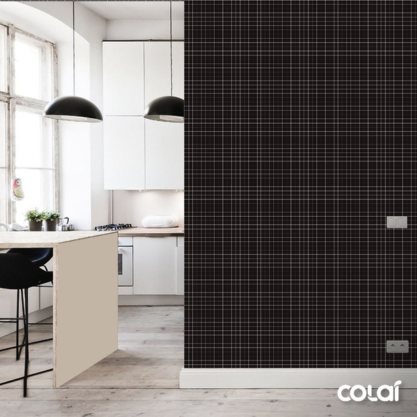 Papel De Parede Adesivo Lavável Pastilhas Soturnas 9m