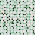 Papel De Parede Adesivo Lavável Pastilhas Tons Verdes 9m