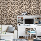 Papel De Parede Adesivo Lavável Pedra 3d Víntage