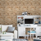 Papel De Parede Adesivo Lavável Pedra Desigual 3d  12m