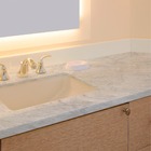 Papel De Parede Adesivo Lavavel Pedra Marmore Cinza Claro