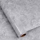 Papel De Parede Adesivo Lavavel Pedra Marmore Cinza Lagoa