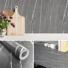 Papel De Parede Adesivo Lavavel Pedra Marmore Cinza Win