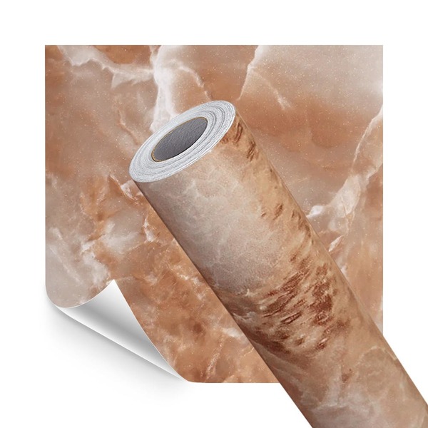 Papel De Parede Adesivo Lavavel Pedra Marmore Profundo