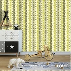 Papel De Parede Adesivo Lavável Pegadas De Pets 9m