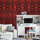 Papel De Parede Adesivo Lavável Pele De Gato Tigrado 18m