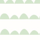 Papel De Parede Adesivo Lavável Picos  Verdes 12m