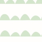 Papel De Parede Adesivo Lavável Picos  Verdes 6m