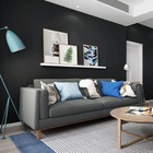 Papel De Parede Adesivo Lavavel Preto Blackout Super Touch