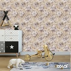 Papel De Parede Adesivo Lavável Quadro De Lótus 12m