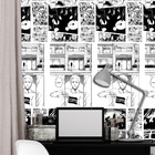 Papel De Parede Adesivo Lavável Quarto Mangá Bleach Anime