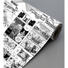 Papel De Parede Adesivo Lavável Quarto Mangá One Piece Anime