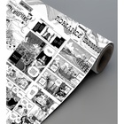 Papel De Parede Adesivo Lavável Quarto Mangá One Piece Anime