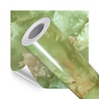 Papel De Parede Adesivo Lavavel Quartz Crystal Verde 500x60cm