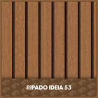 Papel De Parede Adesivo Lavável Ripado Escuro Quarto Sala