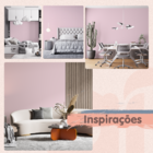 Papel De Parede Adesivo Lavável Rosa Chá Liso 6m