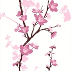 Papel De Parede Adesivo Lavável Rosa Do Deserto 12m