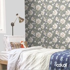 Papel De Parede Adesivo Lavável Rosas Brancas 15m