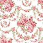 Papel De Parede Adesivo Lavável Rosas Decorativas 6m