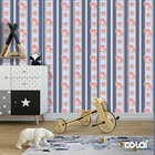 Papel De Parede Adesivo Lavável Rosas Em Laços 12m